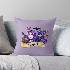 Stardew Valley- Abigail Throw Pillow RB3005 product Offical Stardew Valley Merch